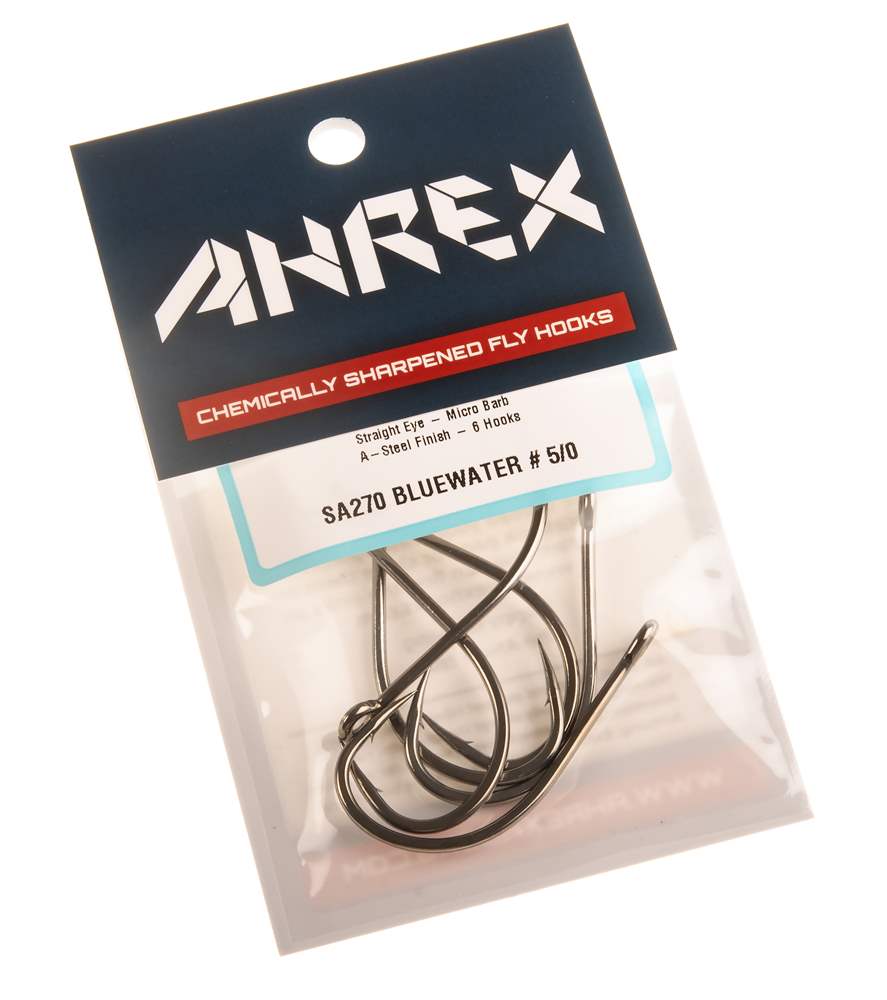 Ahrex Sa270 Bluewater #2/0 Saltwater Fly Tying Hooks